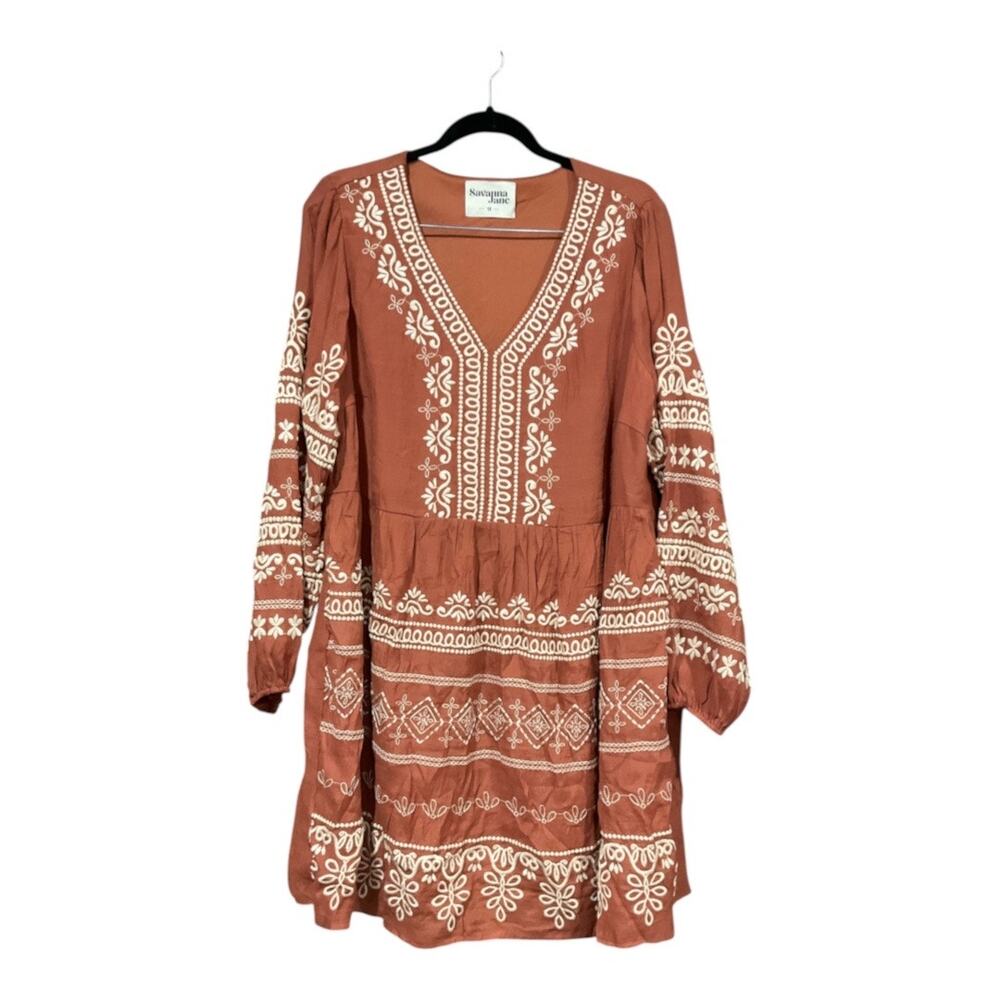 Savanna Jane Tunic 1X Orange
